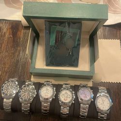 Luxury Men Automatic Stainless Steel Watch