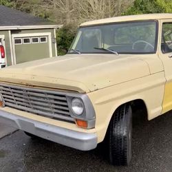 67 F100 2wd Longbed
