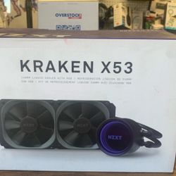 NZXT Kraken X53 240mm AIO RGB CPU Liquid Cooler