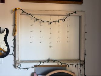 Vintage window frame
