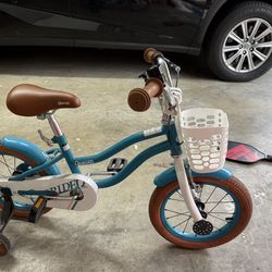 Toddler Kid Bike with adjustable seats and removable basket