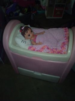 Babies Doll ,Crib,Toy Box Storage