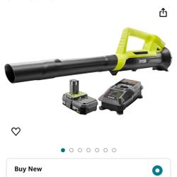 Ryobi ONE+ 90 MPH 200 CFM 18-Volt Cordless Leaf Blower 