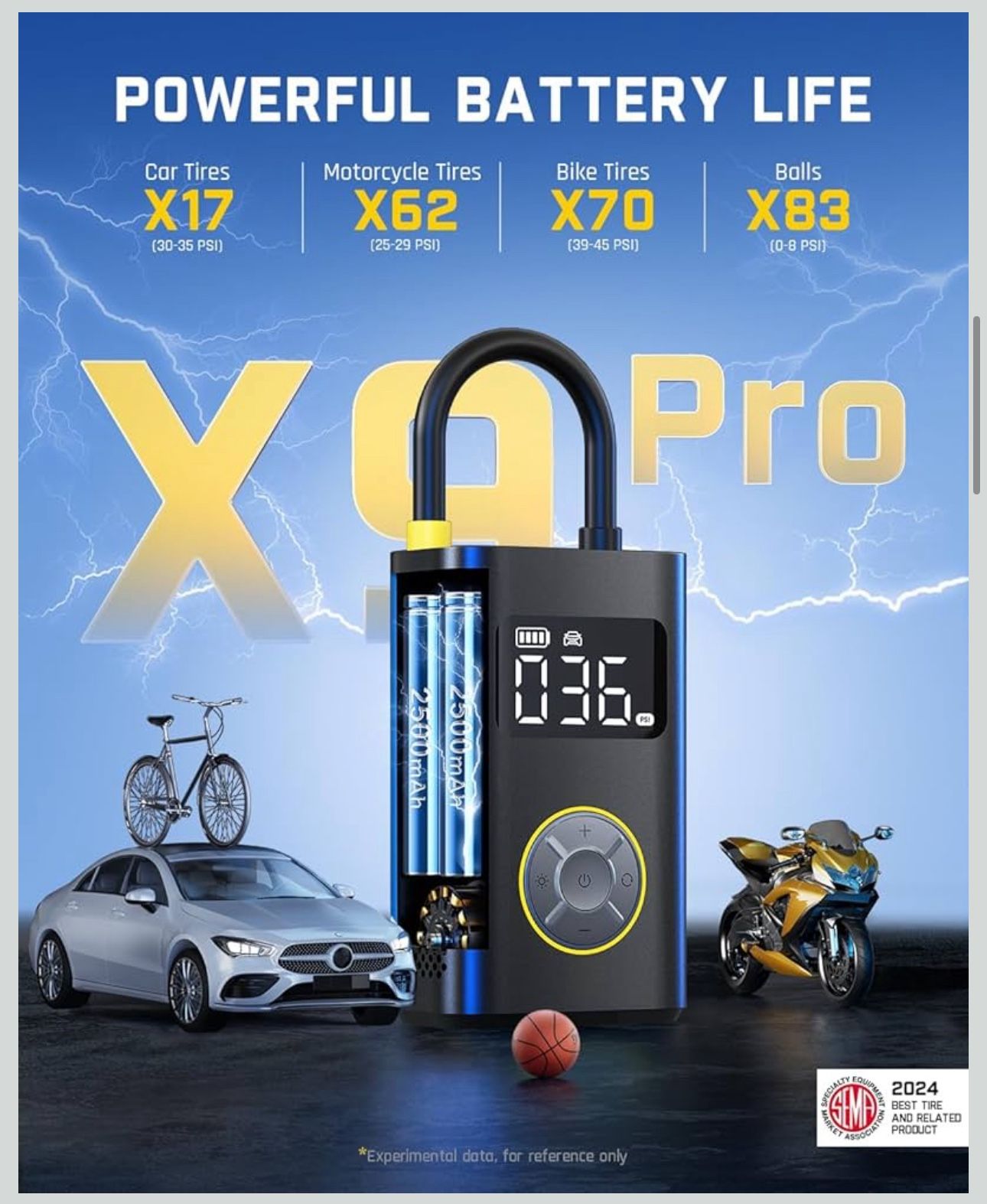 Fanttik X9 Pro Portable Tire Inflator