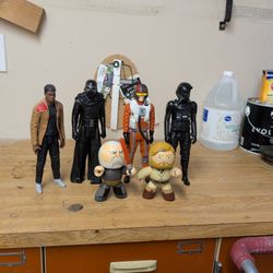 Star Wars And Army Figures 