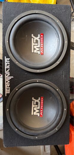 MTX terminator speaker with amp