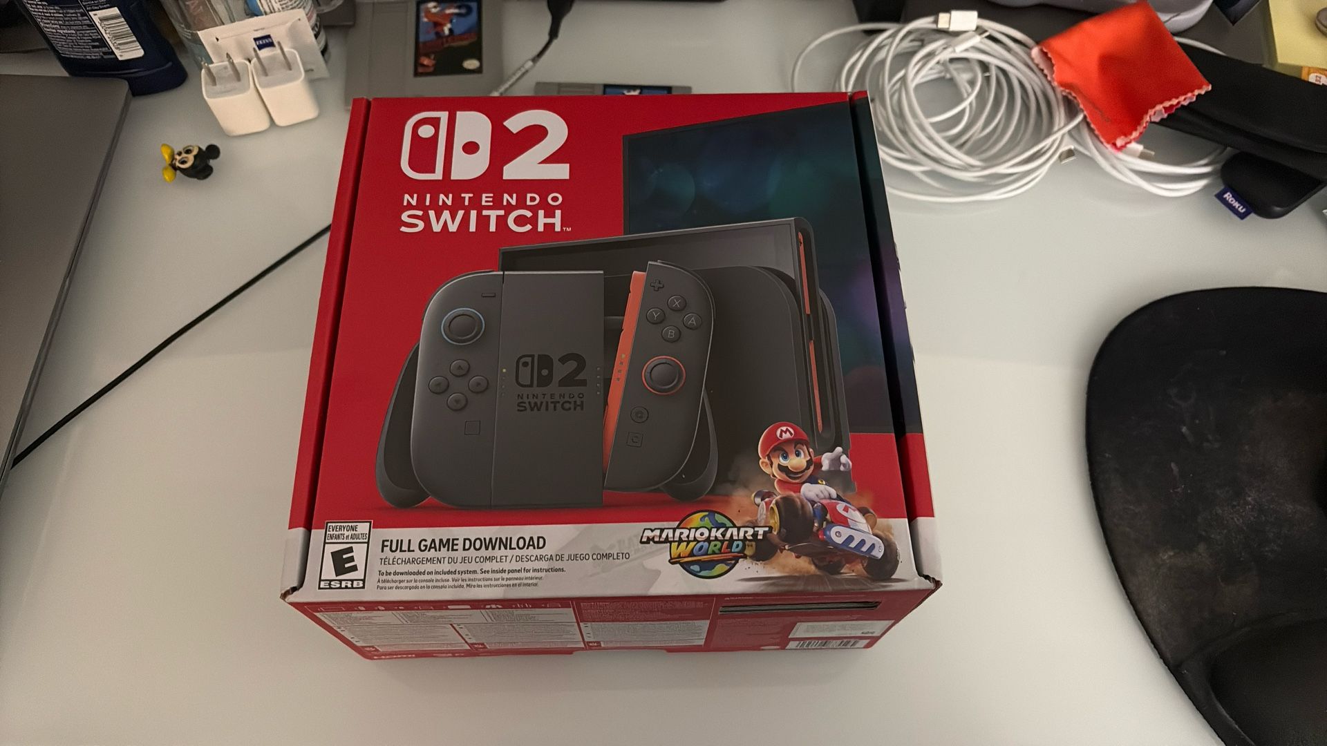 Nintendo Switch 2 Mario Kart World Bundle NIB US version 