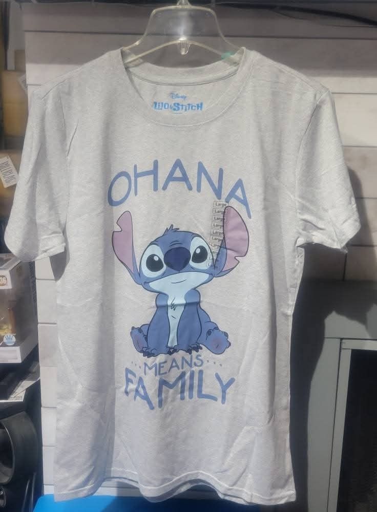 Adult Graphic T-Shirt Stitch Themed $6 (one available in size Large)