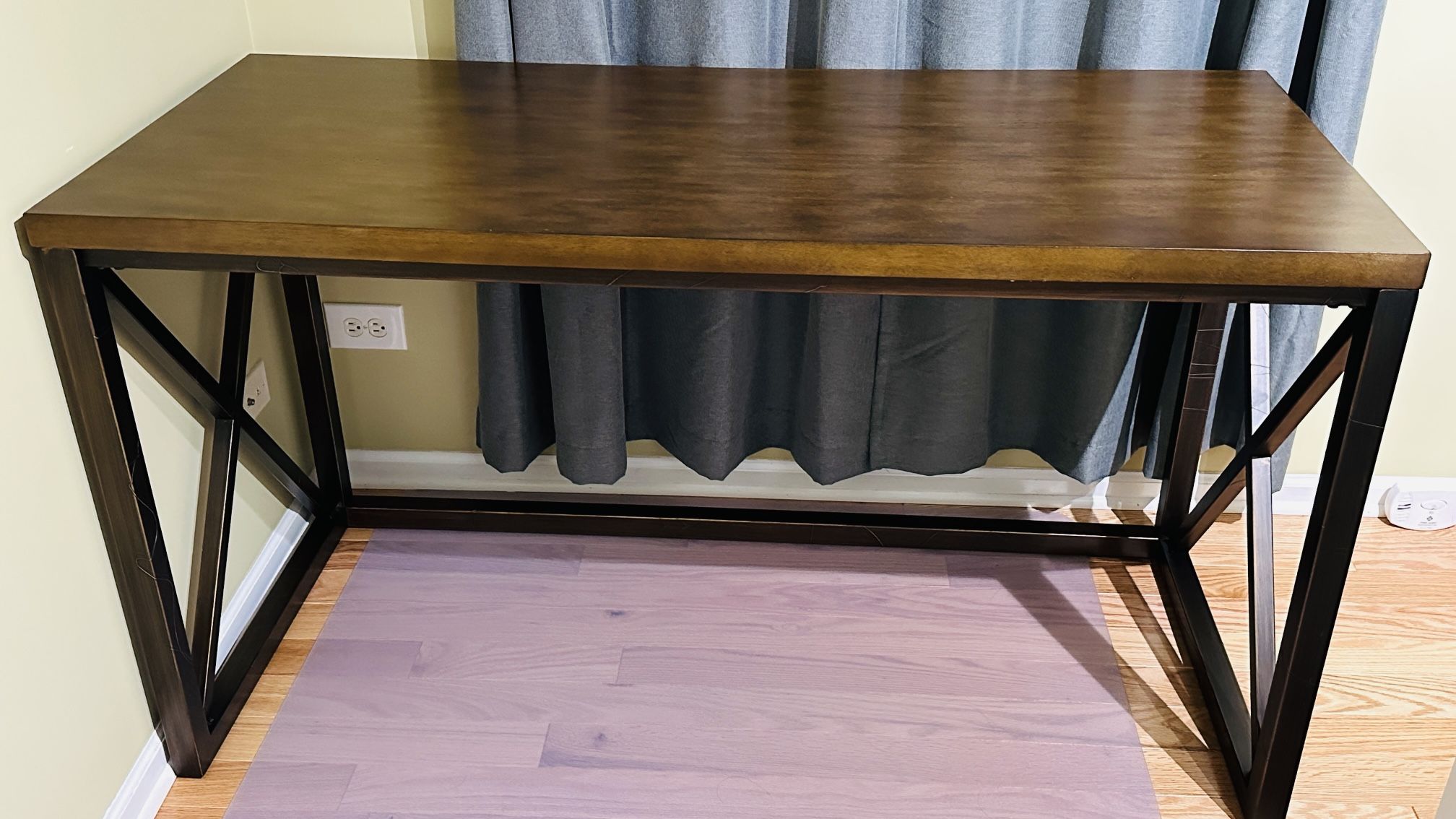 Brand New In Box Wooden Writing Desk  54”