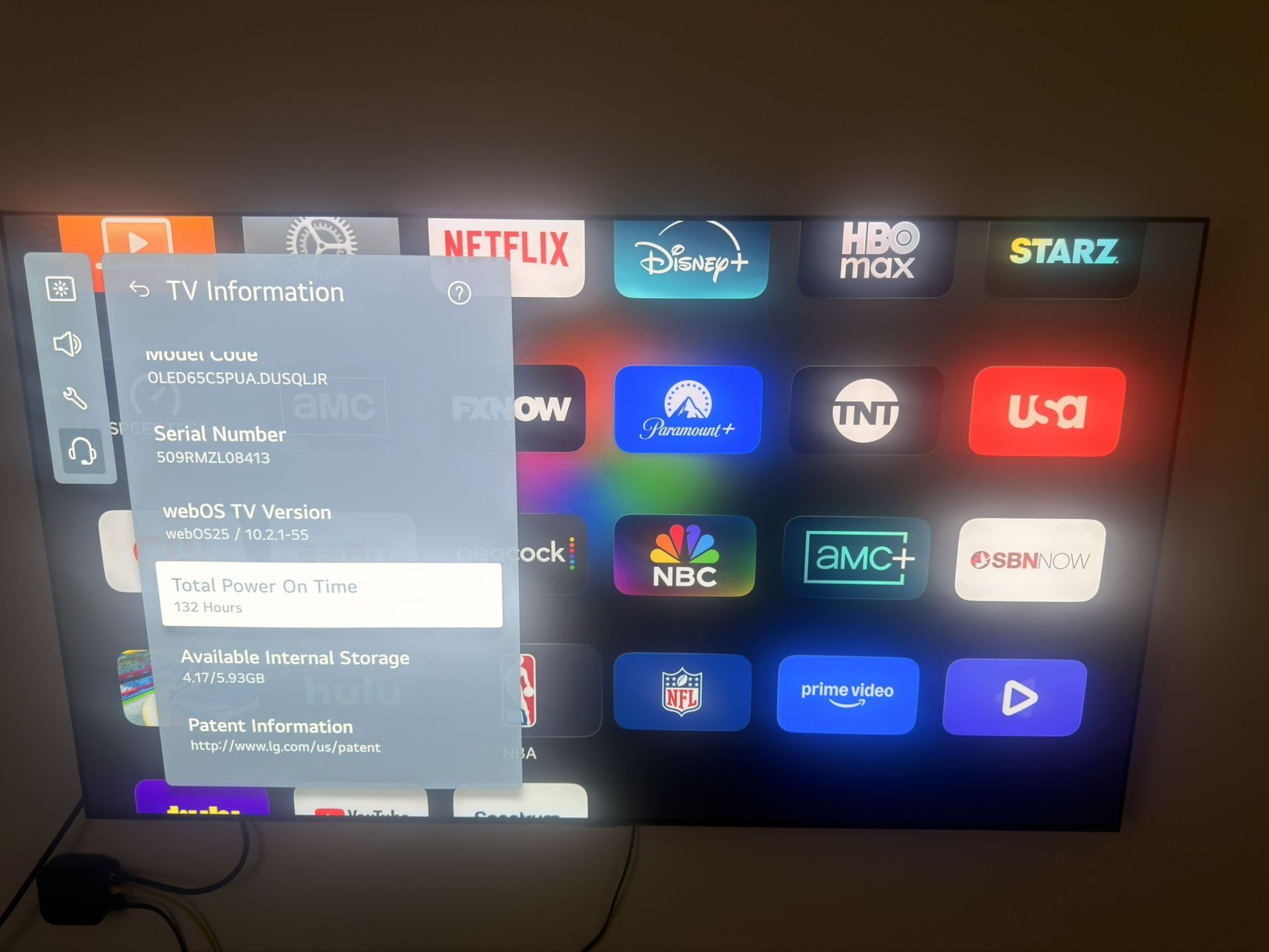 65” LG C5 OLED