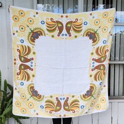 Vintage Linen Tablecloth