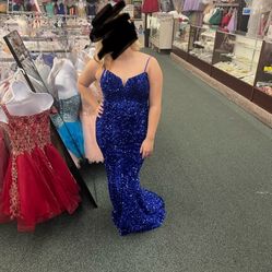 Blue Beautiful Dress