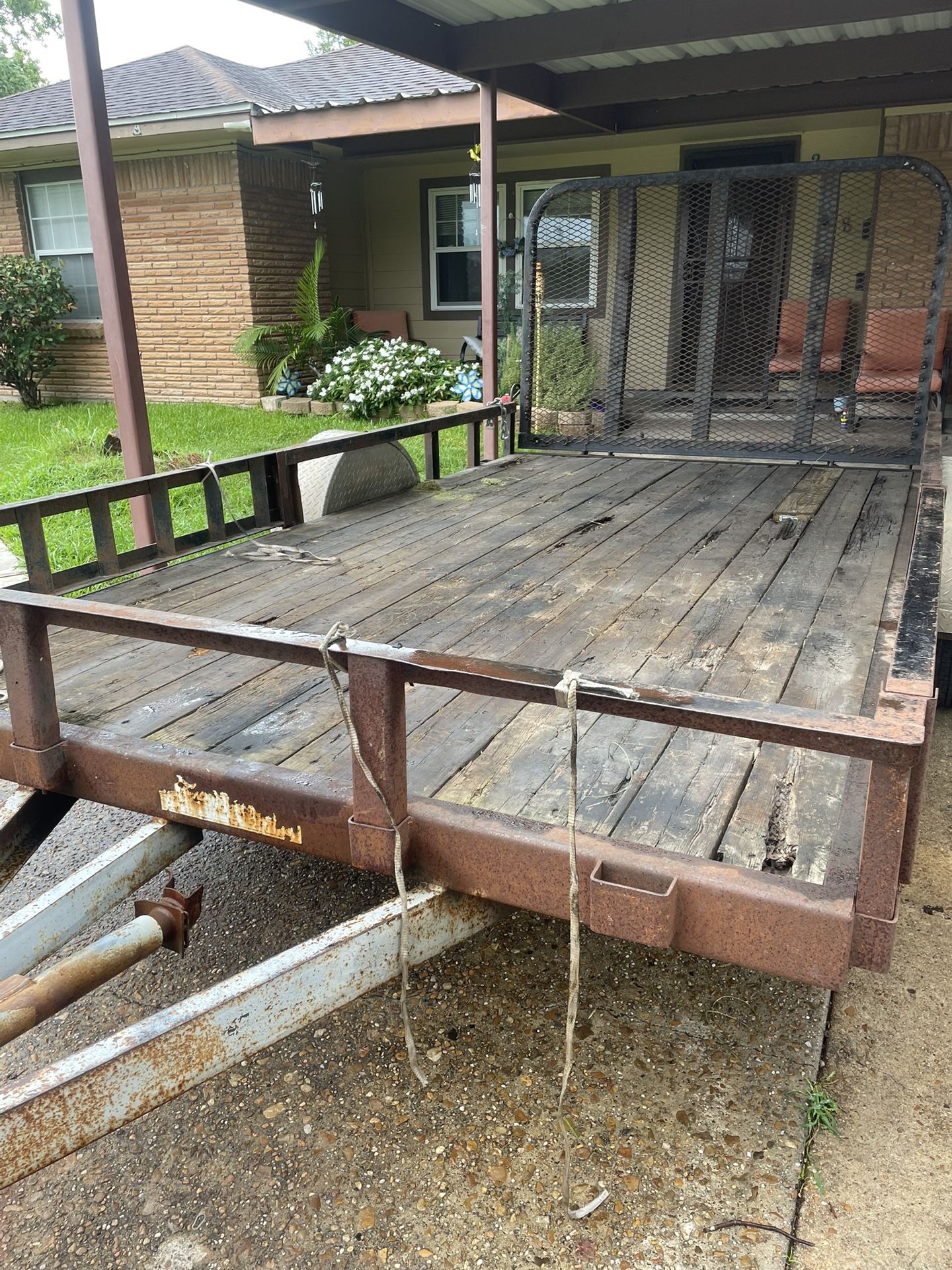 Traila 12x6 Se Ase Flatbed 