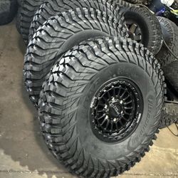 On-Sale METAL FX 15x7 Beadlock Wheels & Obor Rocsraper 35x10-15 For 4 5 6 Lug UTV SXS (We finance…