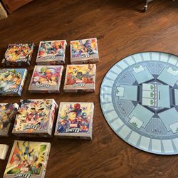 Marvel United Games With Game Board 