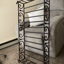Hand Forged Wrought Iron Pot Rack For Ceiling 