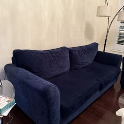Blue Sofa Set