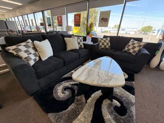 2 PC SOFÁ AND LOVESEAT