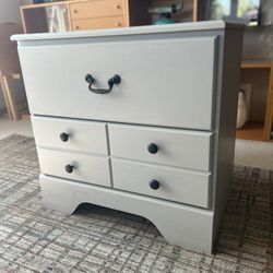 Freshly painted cabinet