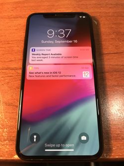 iPhone X 256GB Space Grey Factory Unlocked