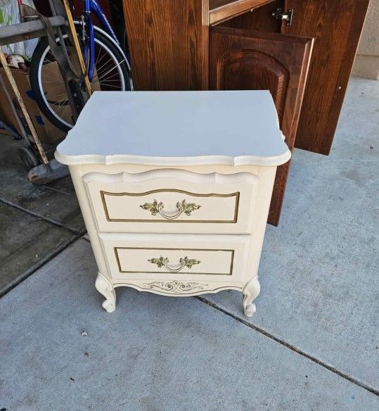 Vintage French Provincial Nightstand