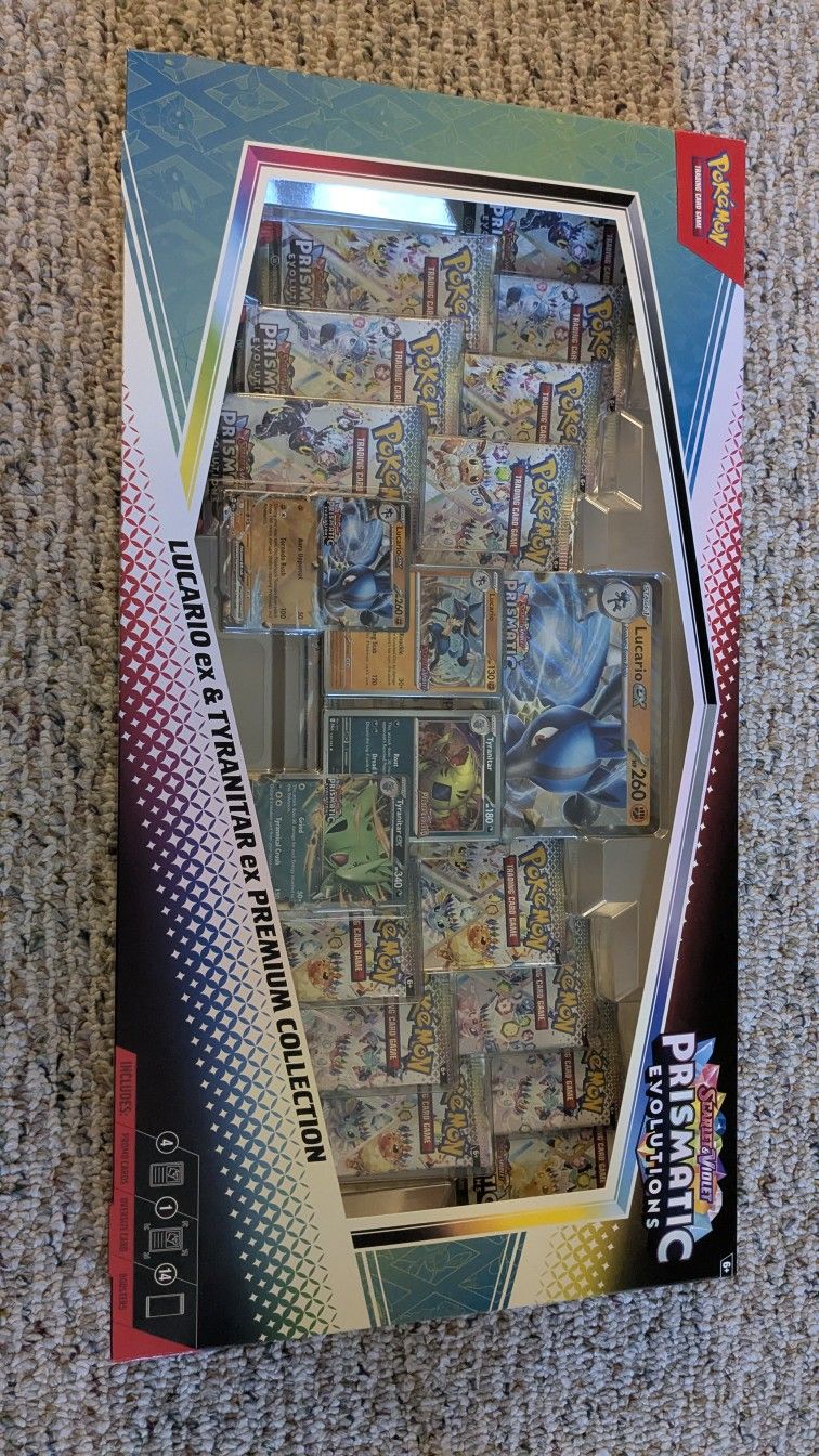 Prismatic Evolution Pokémon Cards.