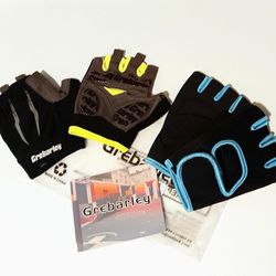 Brand NEW Unisex Cycling Gloves 2 Pair Bundle