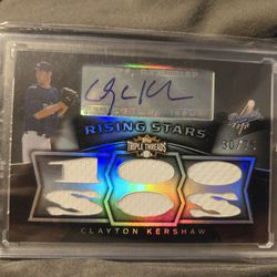 Clayton Kershaw Autograph  Jersey