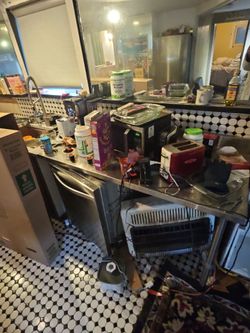 Today only 3 stainless steel tables