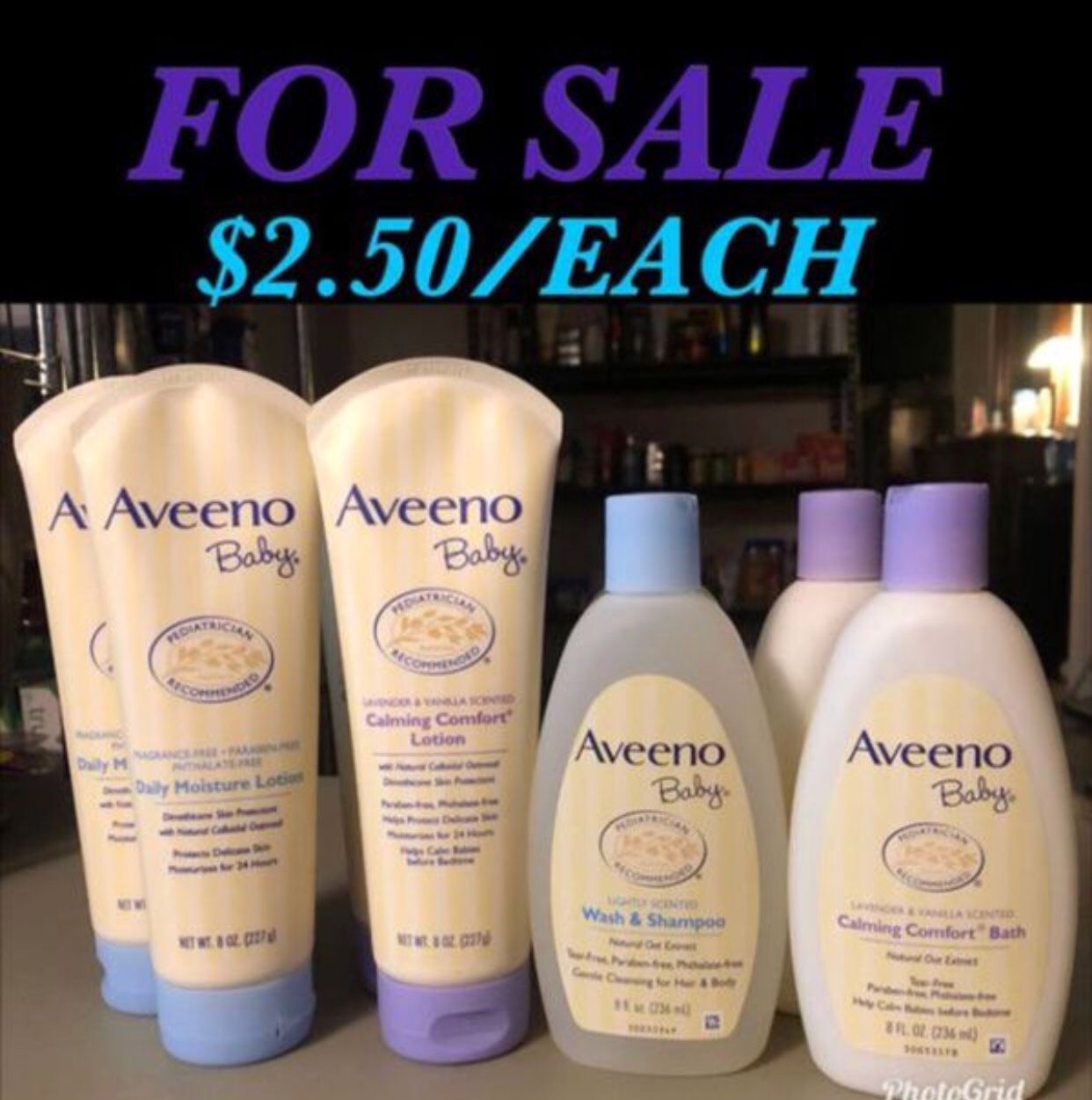 AVENOO BABY WASH & SHAMPOO AND LOTION