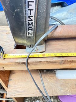 Antique 48” Craftsman Wood Lathe with Wood Mounted Stand OBO