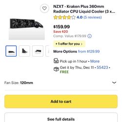 NZXT Kraken 360 AIO 
