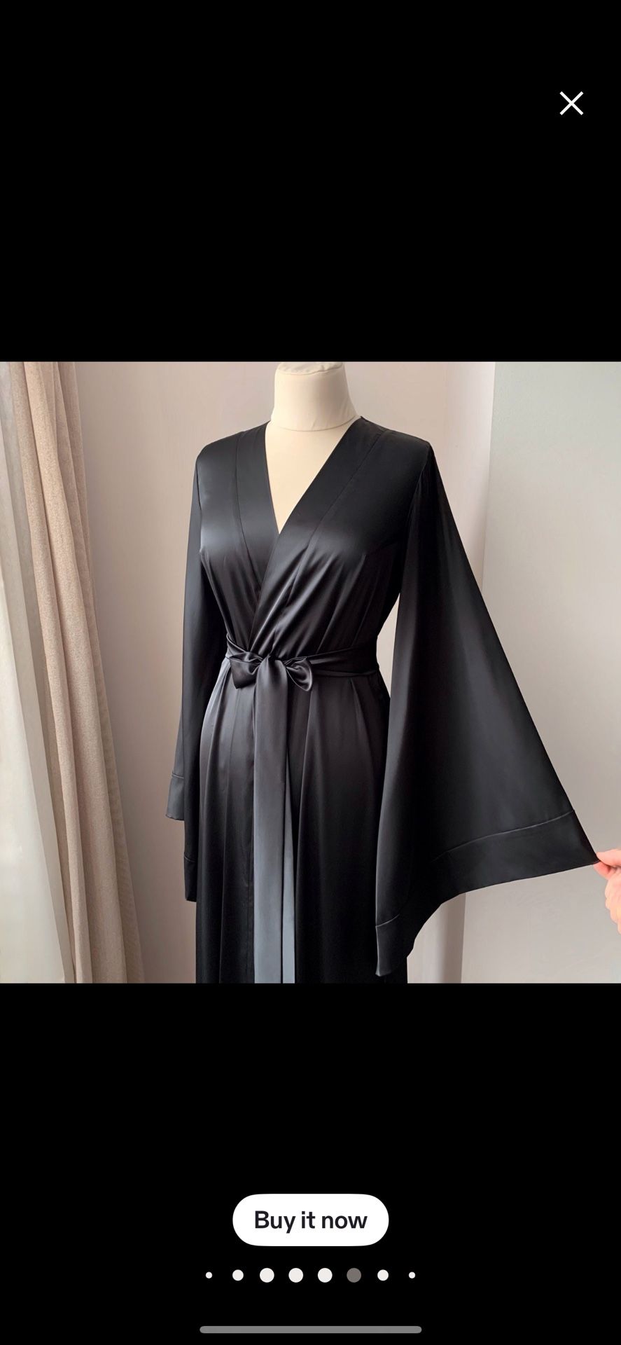 Kimono Bridal Satin Robe