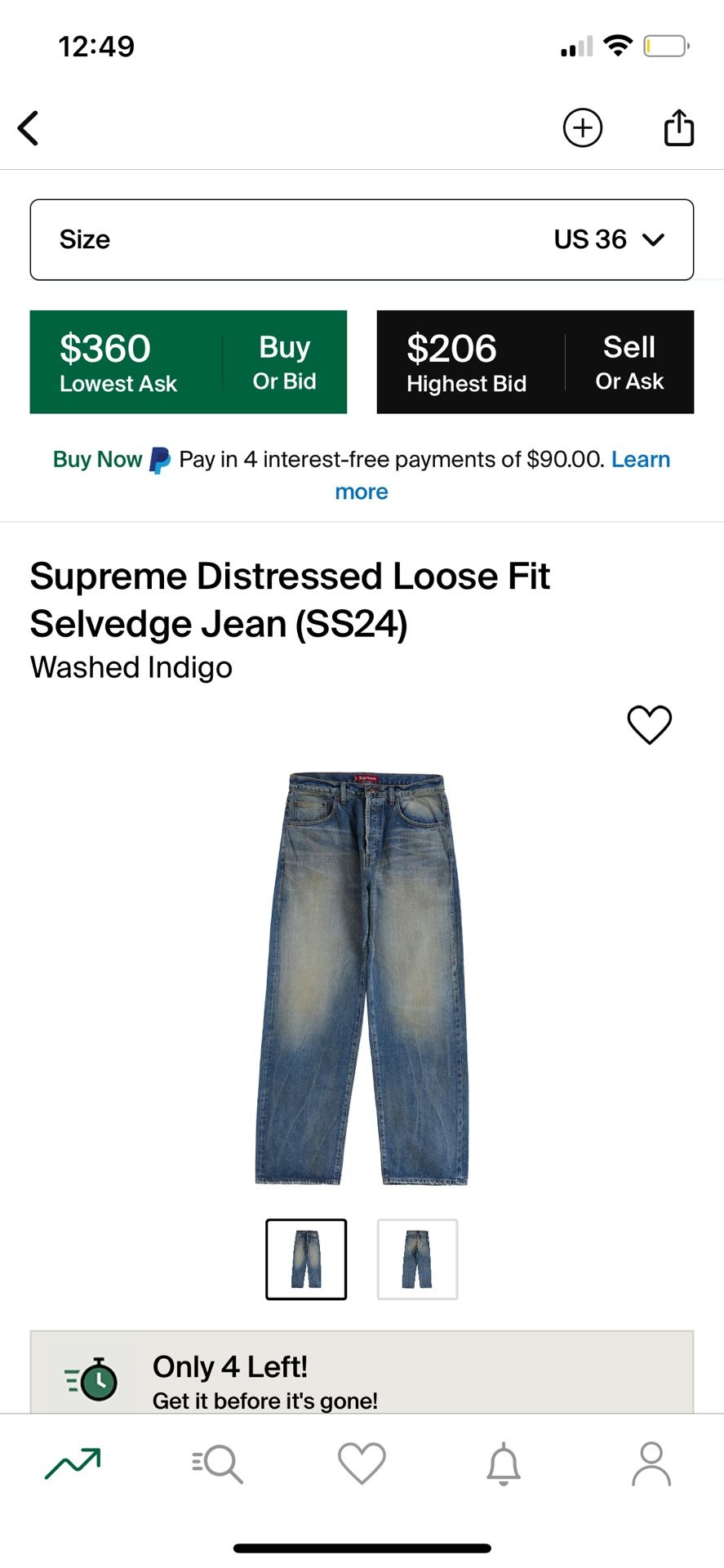 Supreme Jeans 