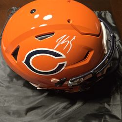 Luther Burden Authgraphed Authentic Speedflex Bears Helmet