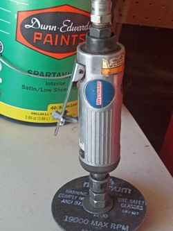 4" metal grinder and cutter pneumatic