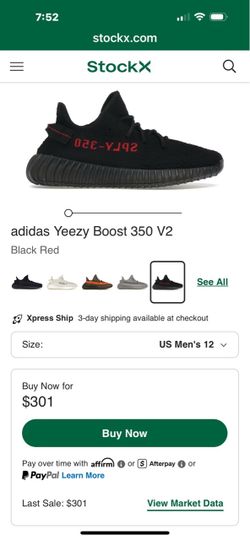 Adidas Yeezy Boost 350 V2 Black Red