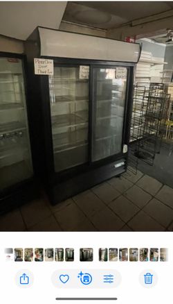 Double Door Commercial Cooler Refrigerator