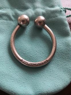Tiffany & Co.Silver  Key Ring 