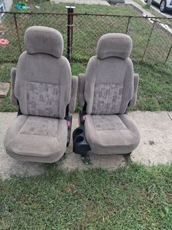 Two seats came from a 03  Pontiac Montana