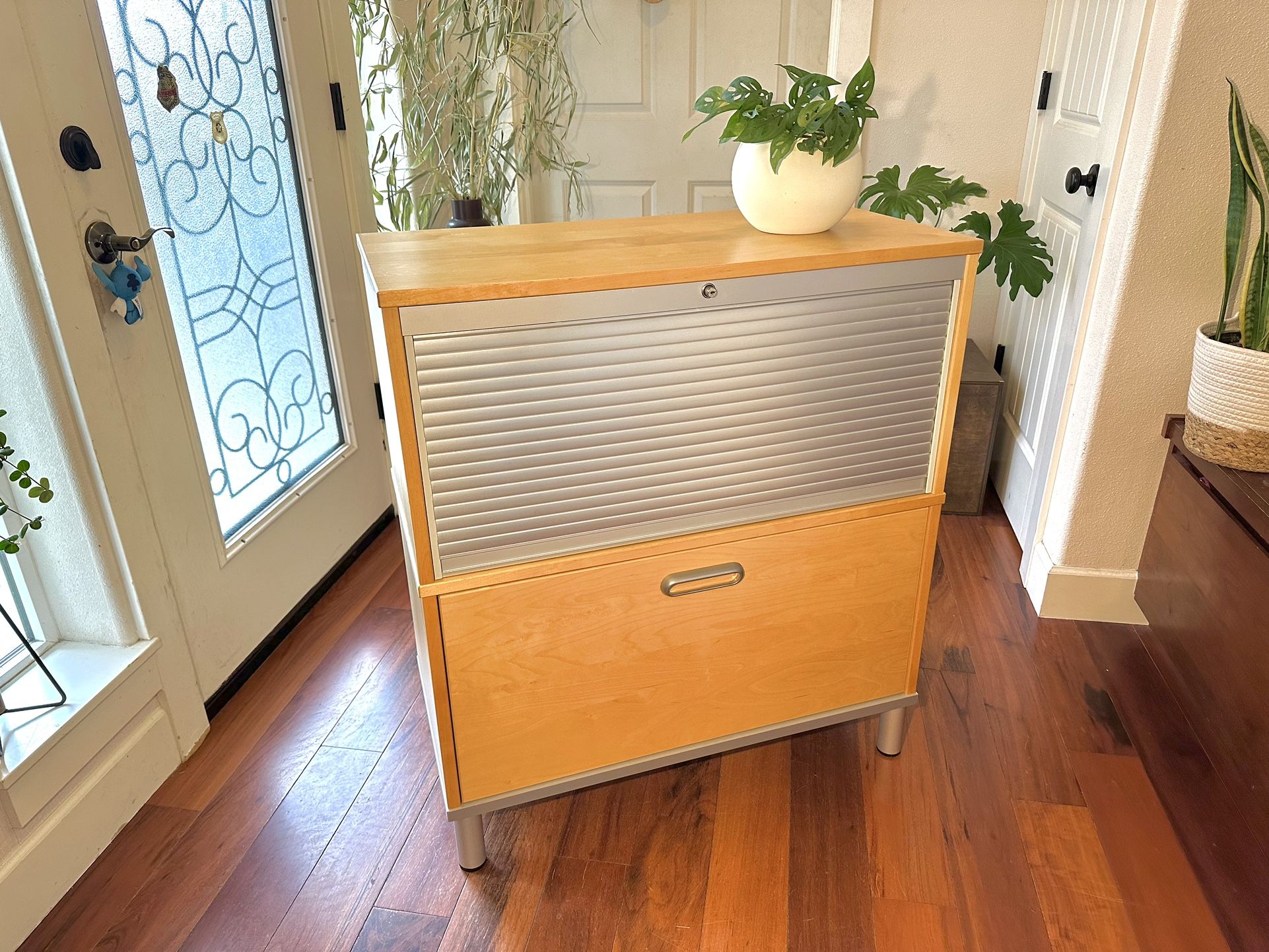 IKEA Effektiv File Cabinet/ Cabinet With Sliding Door
