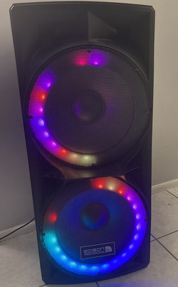 Edison Professional Bluetooth Party Speaker w/ LED Lights – Loud!