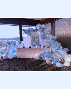 Garland Balloon Set Up