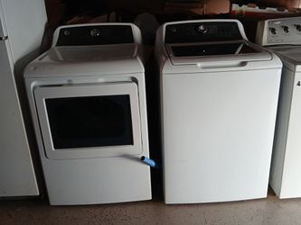 GE washer and dryer