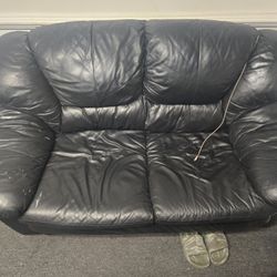 Free Leather Couch,  Pick Up In Fayetteville 