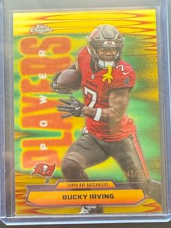 Bucky Irving Topps Chrome Power Players Card 245/275