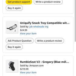 Uppababy Rumble Seat V2