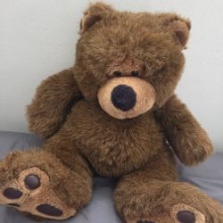 Jumbo Dark Brown Fuzzy Bear
