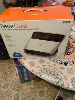(New)Neat desktop scanner and electronic filer