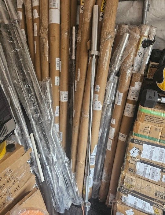 Olympic Barbell Bars 7ft, 6ft, 5ft 4ft Curl Bars